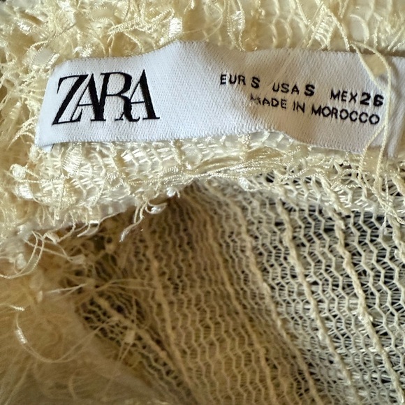 NWT Zara Fringe Dress Size Small - Picture 7 of 7